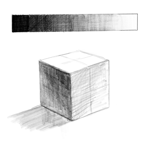 立方体を描く